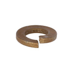 5/16" High Alloy Split Lock Washer, Yellow Zinc Dichromate