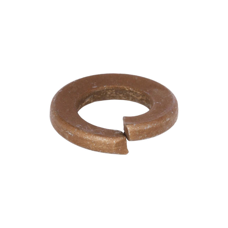 7/16" High Alloy Split Lock Washer, Yellow Zinc Dichromate