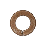 7/16" High Alloy Split Lock Washer, Yellow Zinc Dichromate