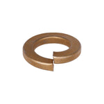 5/8" High Alloy Split Lock Washer, Yellow Zinc Dichromate