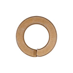 5/8" High Alloy Split Lock Washer, Yellow Zinc Dichromate