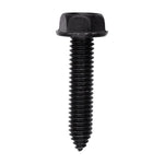5/16"-18x1-1/2" Hex Head Washer Indented Af Tapping Screw Body Bolt, Type CA, 21/32" Washer, Phosphate & Oil