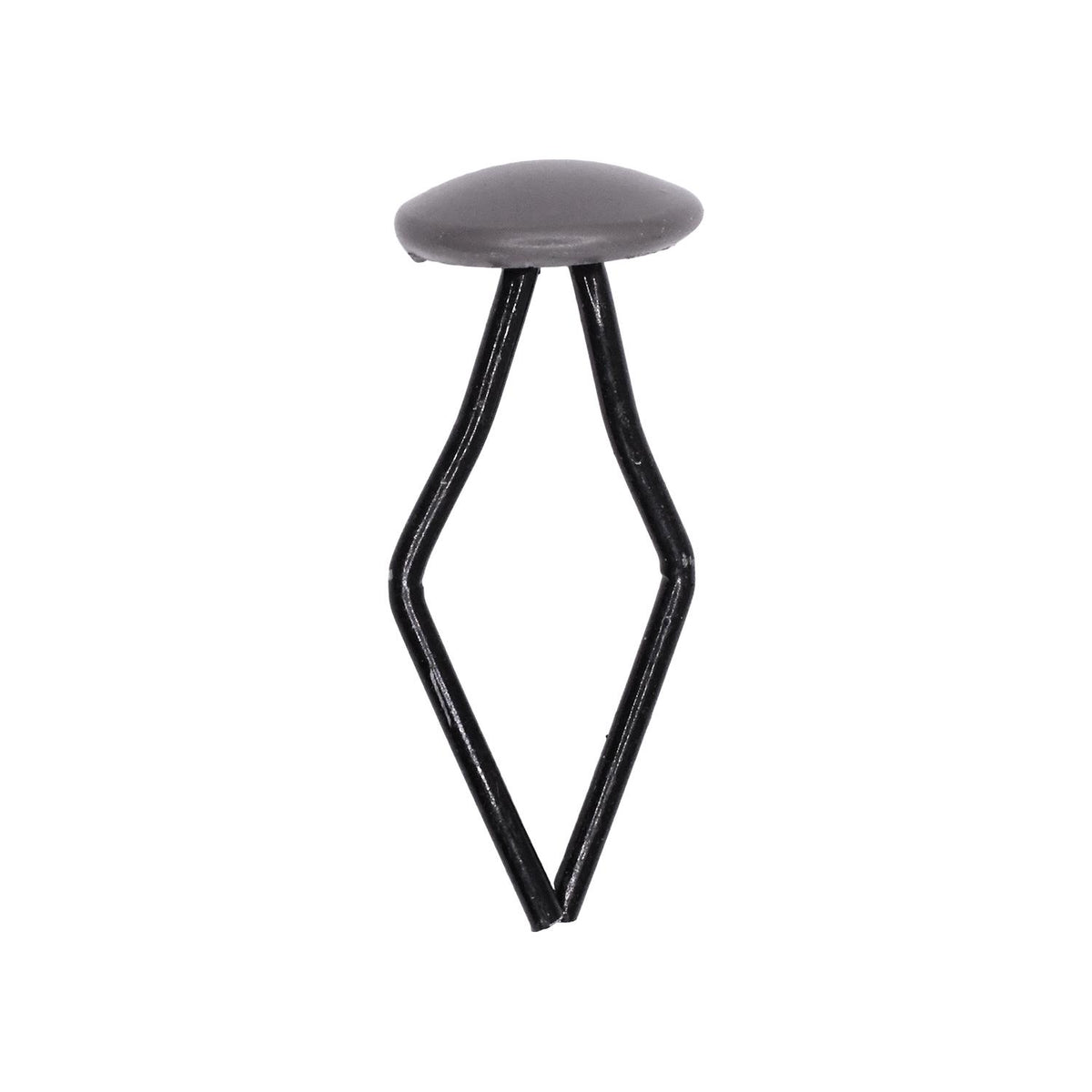 9/32"x1-17/64" Sandstone Trim Clips Brown, 17/32" Head