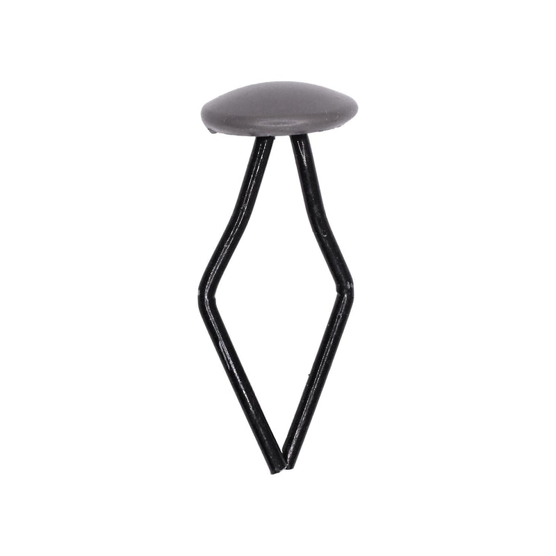 9/32"x1-17/64" Sandstone Trim Clips Brown, 17/32" Head