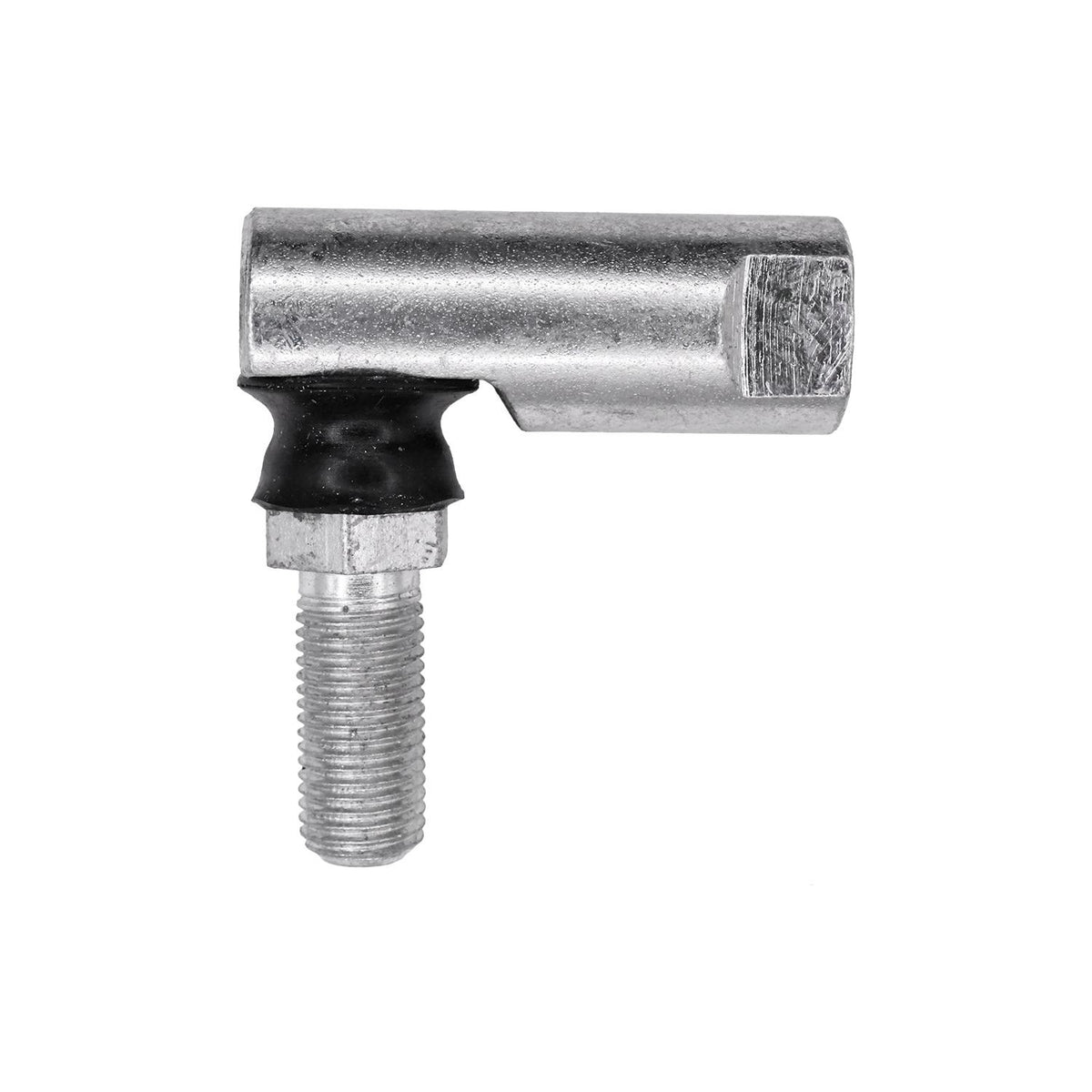 3/8"-24 Flat Top with Rubber Grommet Ball Joint Assembly witheadirt Shields Right, Zinc plated with clear dichromate treated