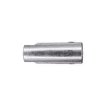 3/8"-24 Flat Top with Rubber Grommet Ball Joint Assembly witheadirt Shields Right, Zinc plated with clear dichromate treated