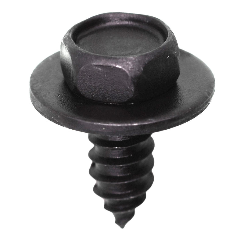 M6.3-1.81x16mm Hex Head SEMS Tapping Screw, Type A/AB, 17mm Washer, Phosphate
