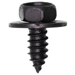 M6.3-1.81x16mm Hex Head SEMS Tapping Screw, Type A/AB, 17mm Washer, Phosphate
