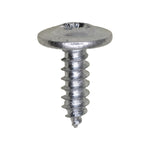 M4.2-1.41x13mm Phillips Pozi Truss Head Metric Washer Screw, Type A/AB, 11mm Washer, Zinc