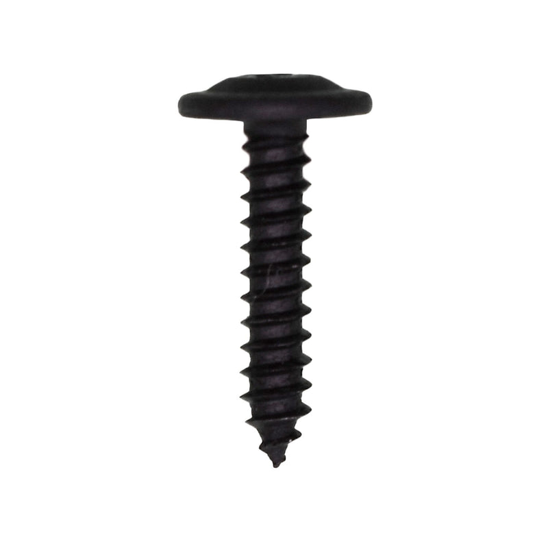 M4.2-1.41x20mm Phillips Truss Head Type 1A Drive Washer Tapping Screw, Type A/AB, 11mm Washer, Black Oxide