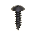 M4-2-1.41x13mm Phillips Pozi Truss Head Type 1A Drive Round Washer Screw, Type A/AB, 8.5mm Washer, Black Oxide