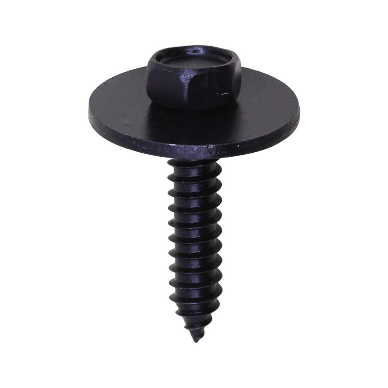 M6.3-1.81x30mm Hex Head SEMS Tapping Screw, Type A/AB, 24mm Washer, Phosphate