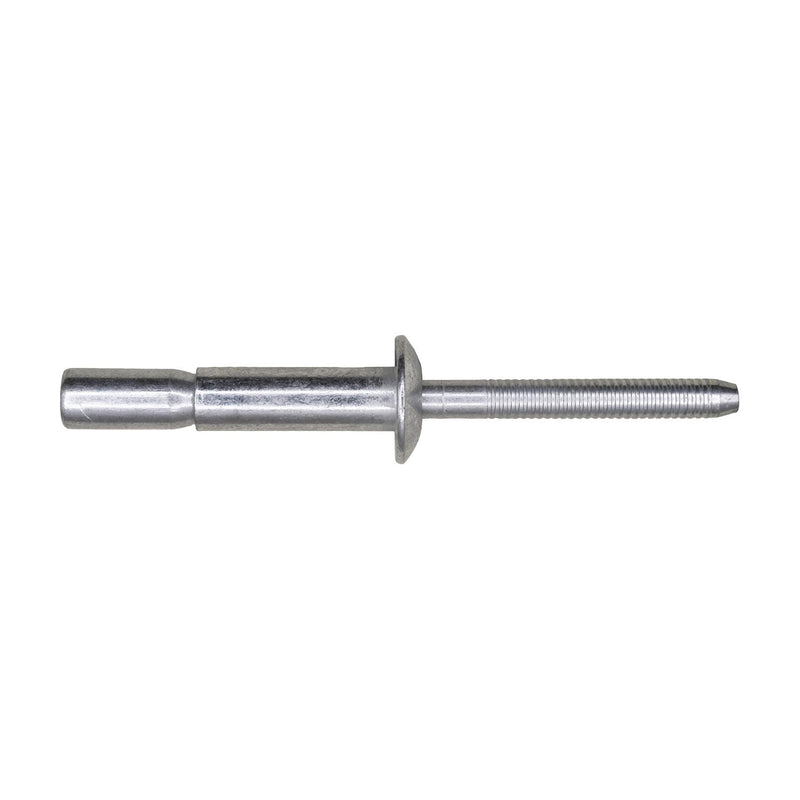 0.261" - 0.272" Monobolt Steel, 0.350"- 0.625" Grip, Zinc, 1/4", 0.100" Flange Thick, 2400 Shear