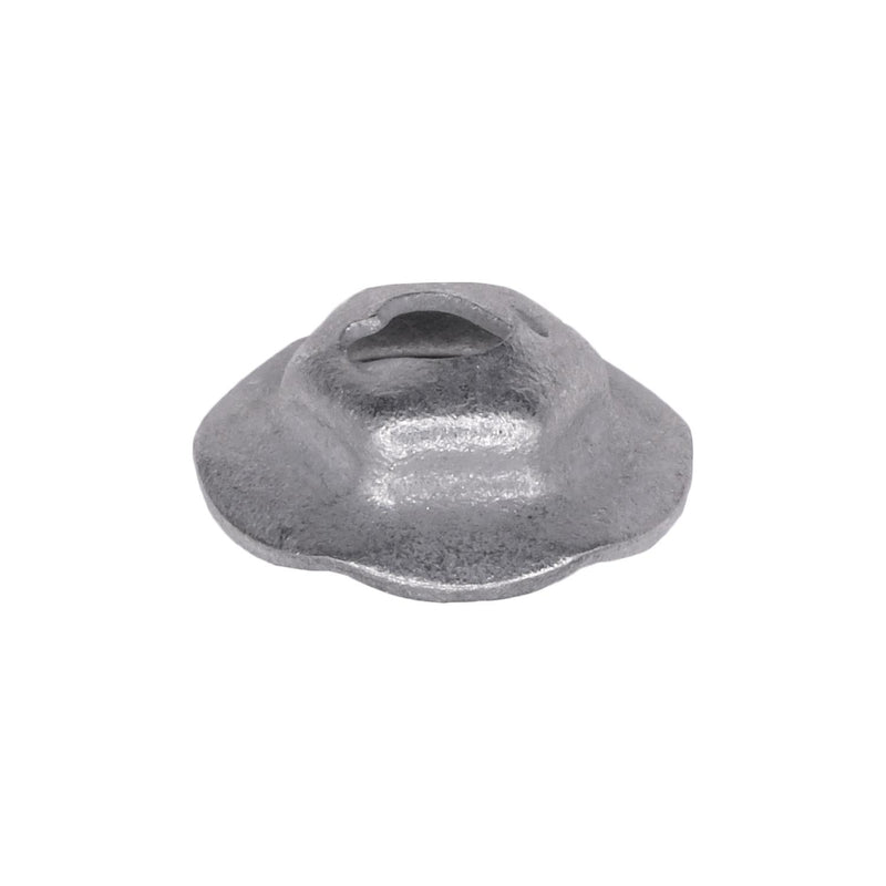 4mm Stud Hex Thread Cutting Nuts, 9mm Wrench, 15mm Washer, Zinc