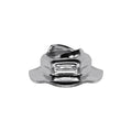 6.3mm Stud Hex Thread Cutting Nuts, 11mm Wrench, 18mm Washer, Zinc