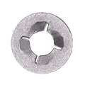 M5-0.80 Pushnut Bolt Retainer, Zinc