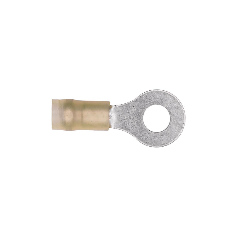 #12 Yellow Solderless Terminal Ring Gauge Ring