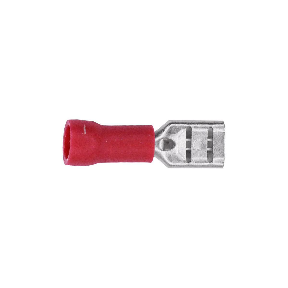 Red Female Disconnect Solderless Terminal Quick 22-18 Gauge