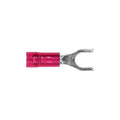 #8 Red Solderless Terminal Spade Gauge Stud