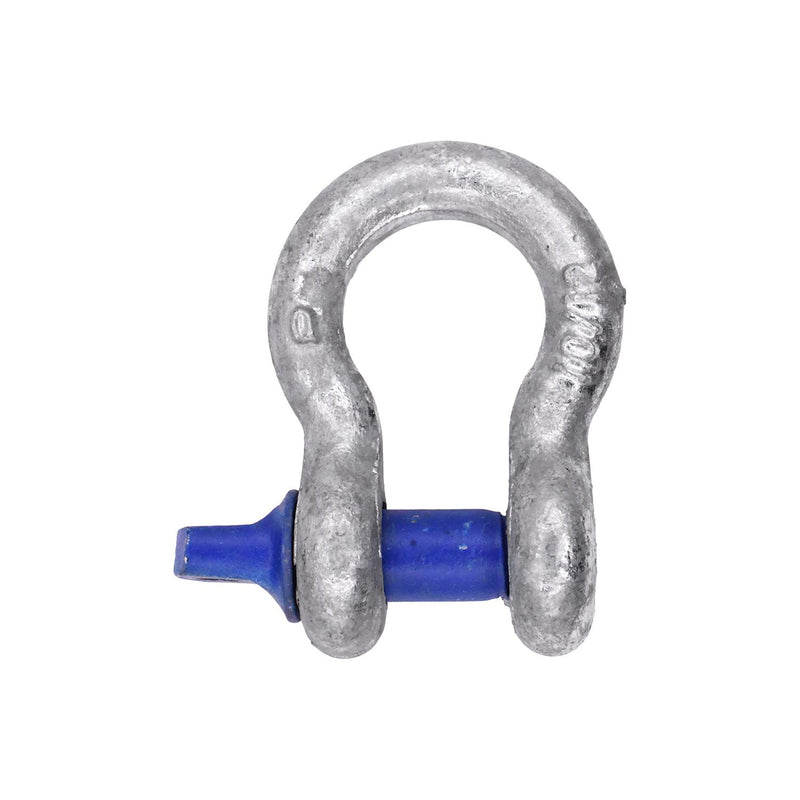 5/16" Galvanized Weldless Drop Forged Stud With Alloy Pin Screw Pin Anchor Shackle