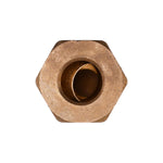 1/8" Brass Male Compression To Pipe Adapter Tube Pipe, 1/4"