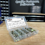 Inch Grade 8 Alloy Split Lock Washer Assortment - 236 PCS
