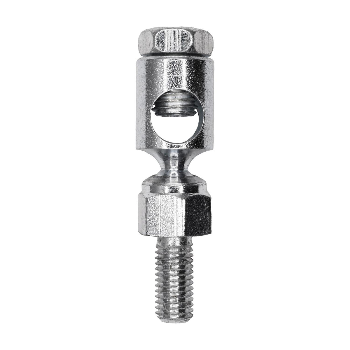 1/4"-20x9/16" Damper Control Swivel, Dichromate