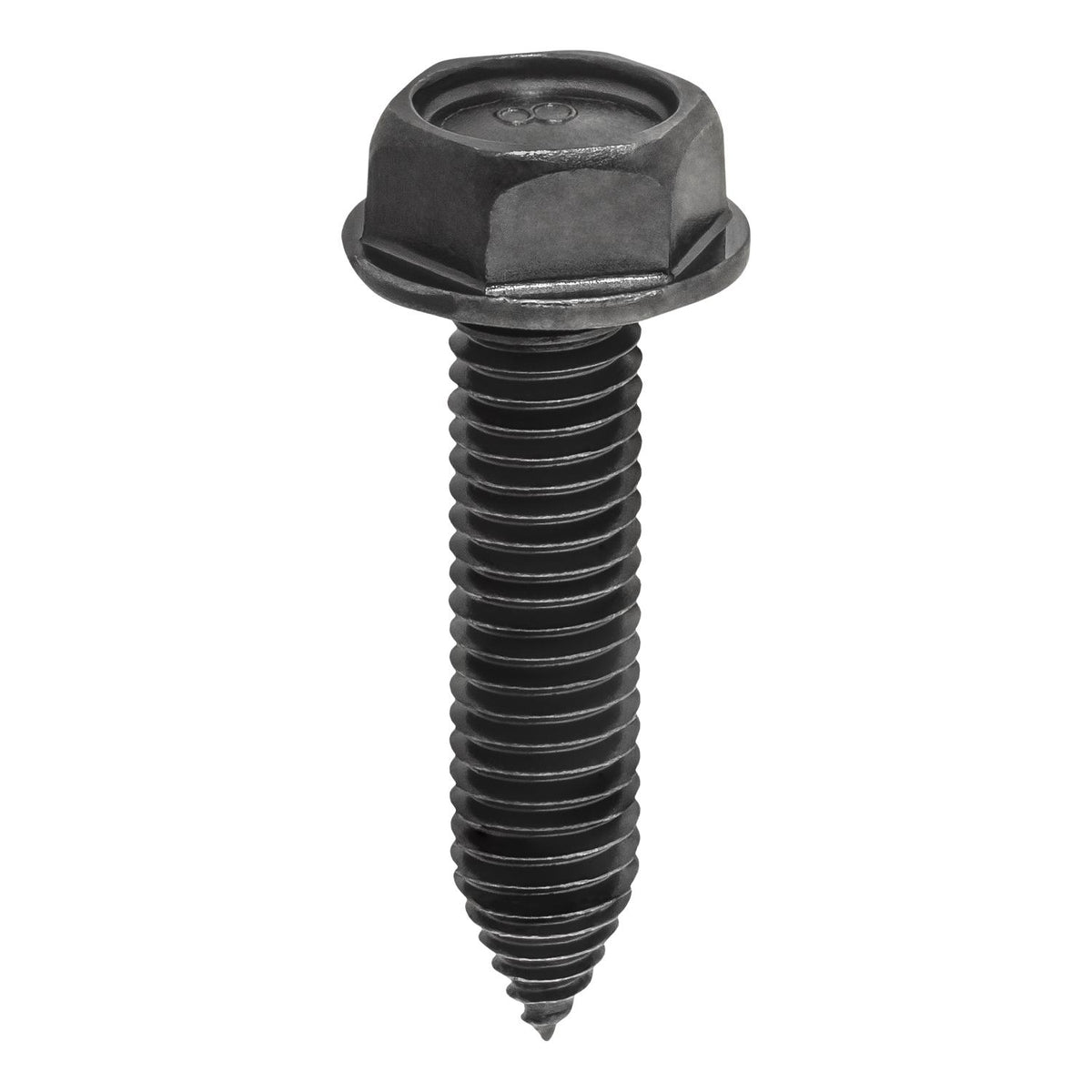 M8-1.25x35mm Hex Head Washer Screw, Type CA, 17mm Washer, Phosphate