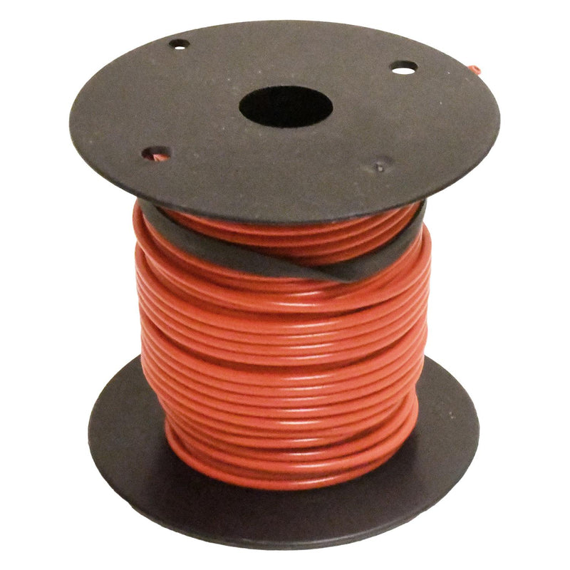 Red Primary Wire 18 Gauge, .092" OD