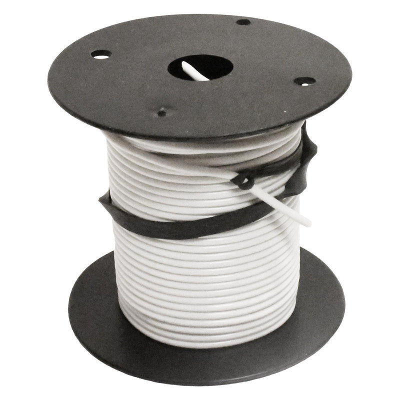 White Primary Wire 18 Gauge, .092" OD