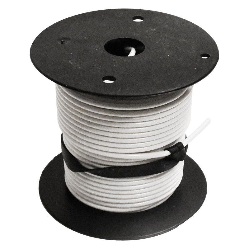 White Primary Wire 16 Gauge, .104" OD