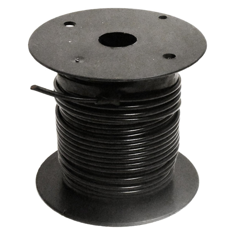 Black Primary Wire 16 Gauge, .104" OD