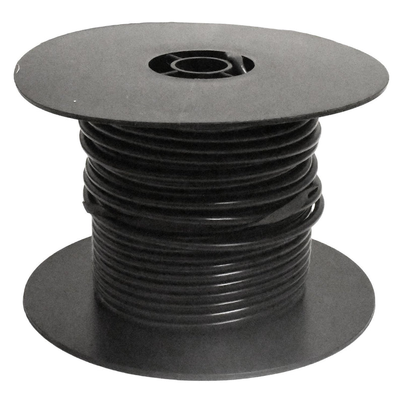 Black Primary Wire 10 Gauge, .175" OD, PVC (SE/GPT Type)