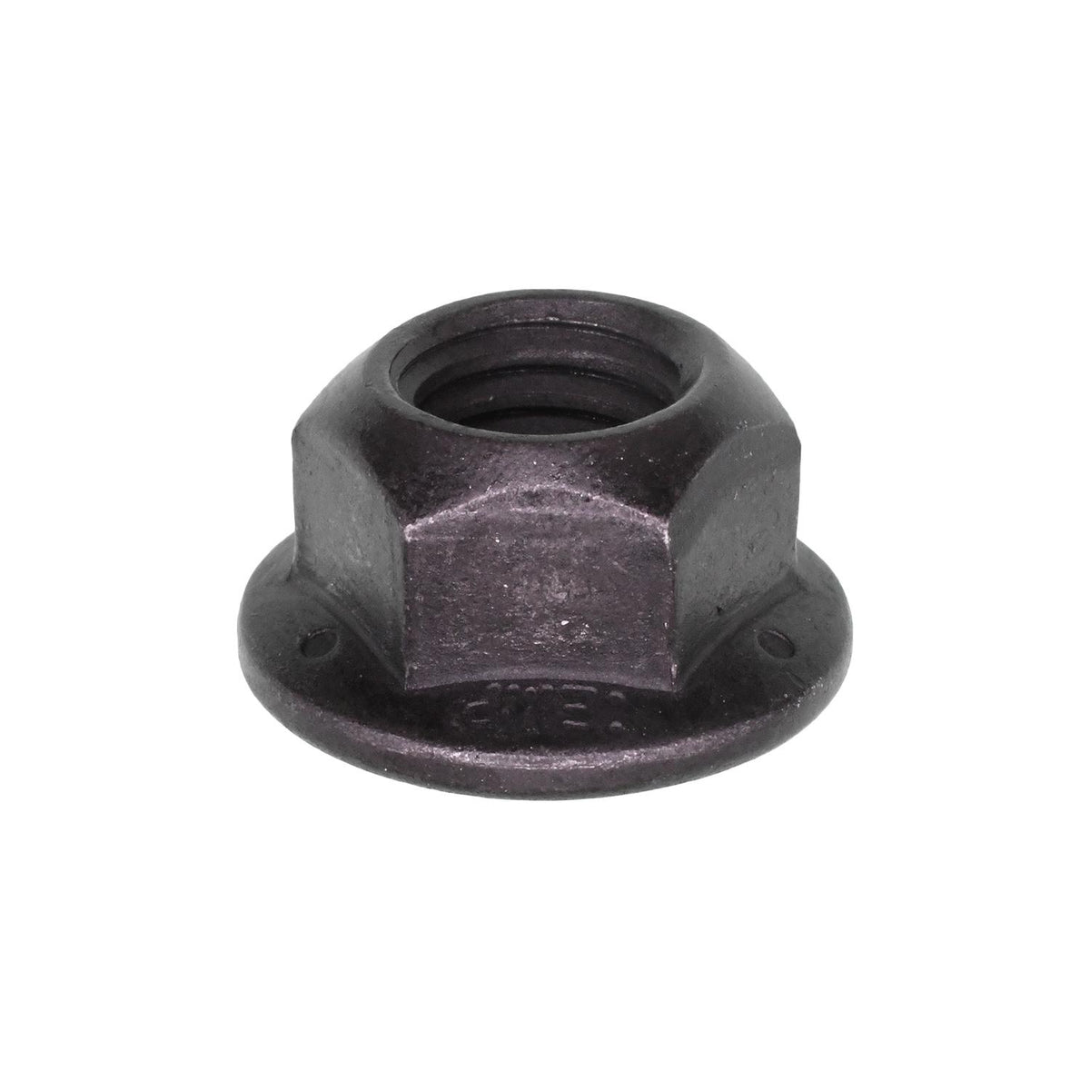 1/2"-13 Hex Flanged Locknut Grade 8, Phosphate & Oil
