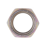 1-1/8"-16 LH Outer Standard Cap Nut Hex Left Hand, Zinc
