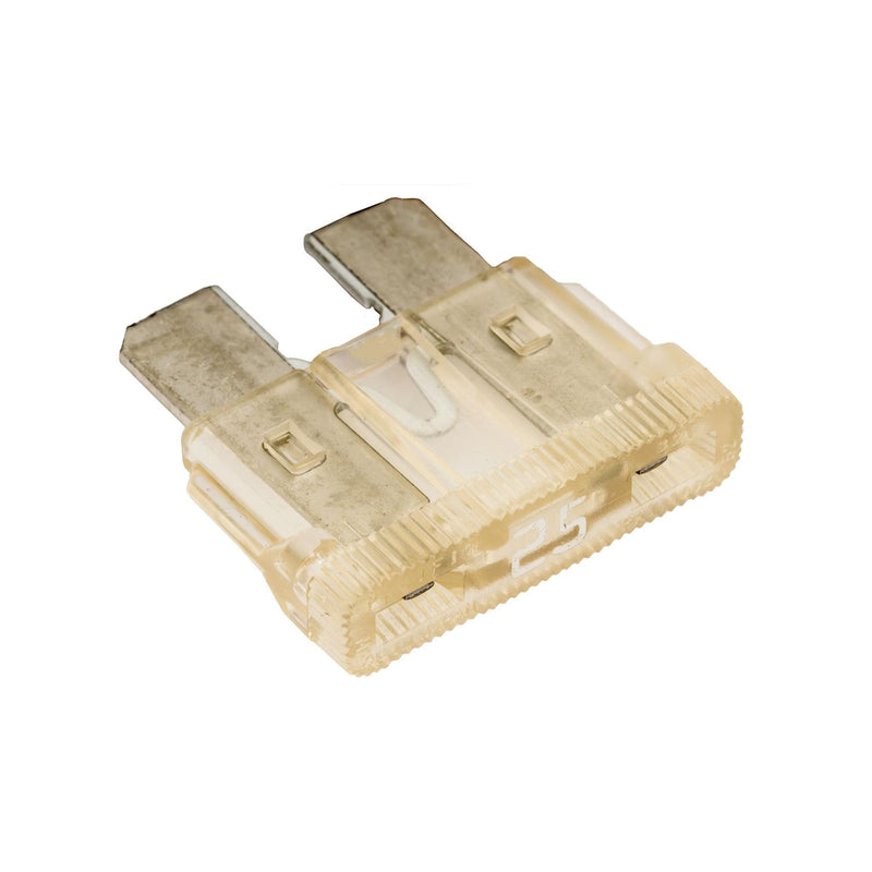 White ATC/ATO Blade Fuse 25 Amp