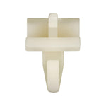 5mmx12mm White Nylon Side Window Molding Clip