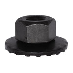 M6-1.0 Free Spinning Washer Nut, 19mm Washer, Phosphate