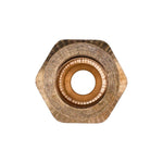 1/8" Brass Male Compression To Pipe Adapter Tube Pipe, 3/8"