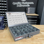 Inch Grade 5 Hex Cap Screws, Hex Nuts, Flat & Lock Washers - 574 PCS