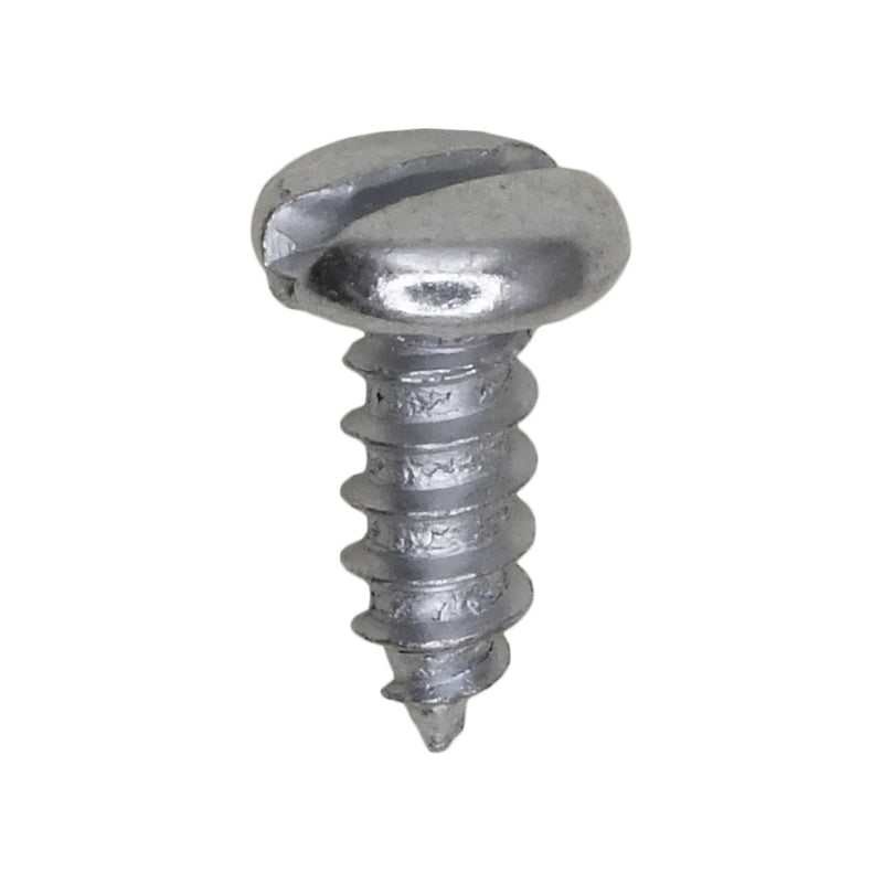 #6x3/8" Slotted Pan Head Tapping Screw, Type A/AB, Zinc Chromate