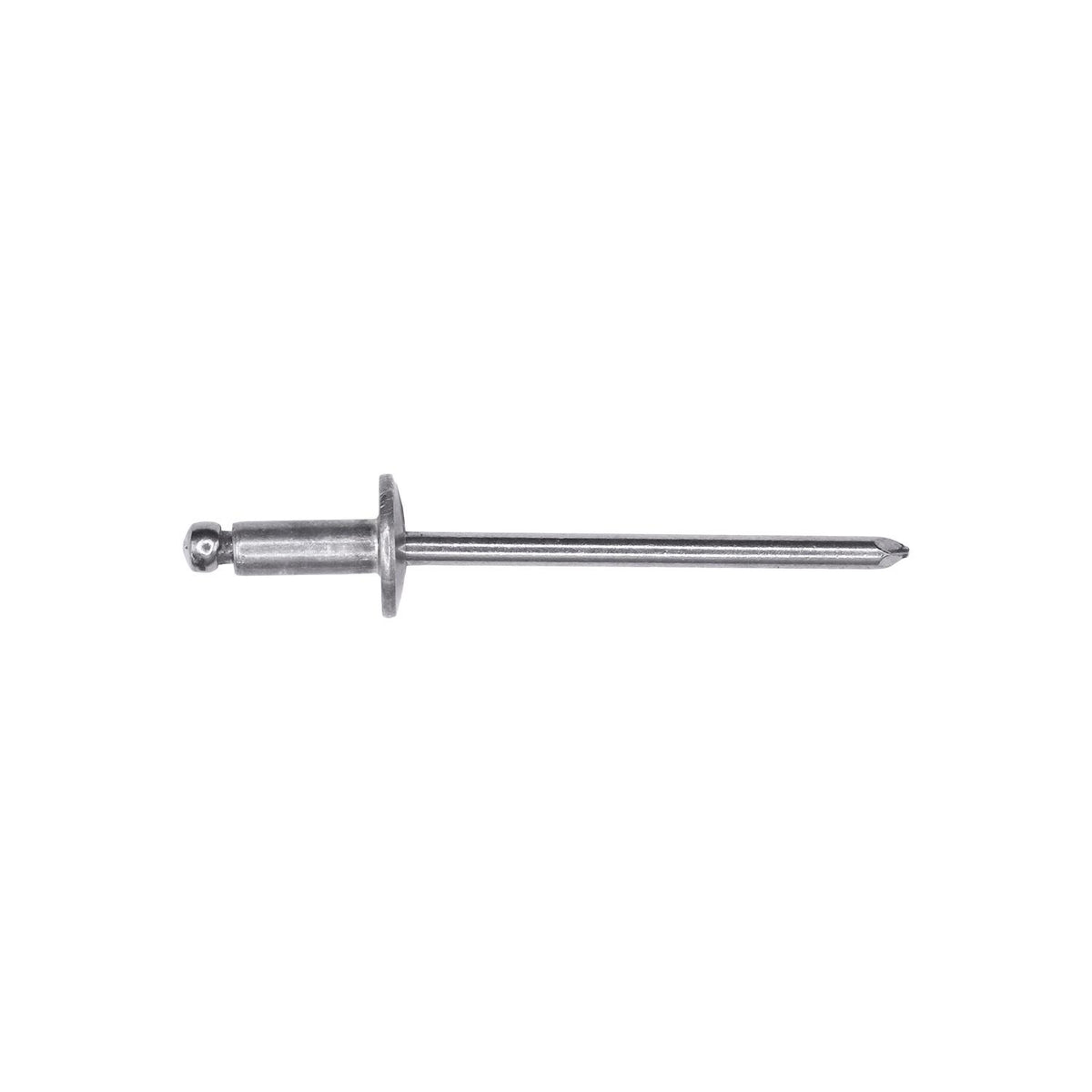 1/8" Special Rivet, 1/8"-3/16" Grip, Aluminum Body, Steel Mandrel