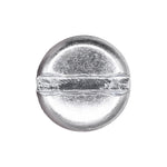 #10x3/4" Slotted Pan Head Tapping Screw, Type A/AB, Zinc Chromate