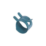 7/16" Spring Action Hose Clamp, Phosphate & Olive Paint