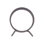 5/8" Spring Action Hose Clamp, Phosphate & Olive Paint