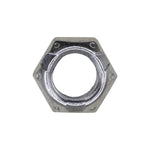 3/8"-24 Prevailing Torque Lock Nut Sae Grade 8, Cadmium & Wax