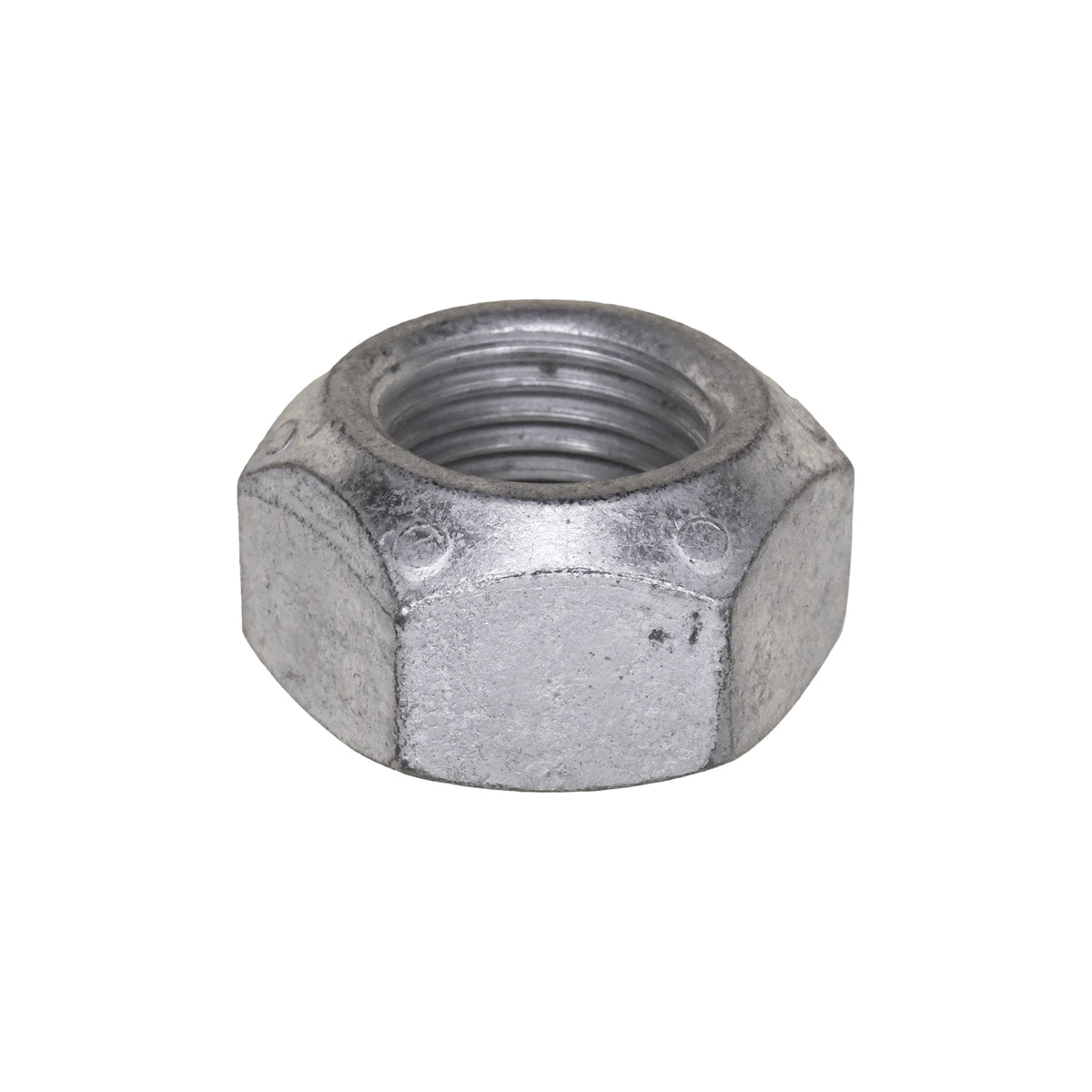 9/16"-18 Prevailing Torque Lock Nut Grade 8, Cadmium & Wax