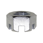 5/8"-18 Slotted Finished Hex Nuts Sae, Zinc