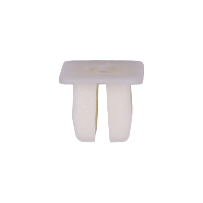 #6 White Nylon Headlight Bezel Nut