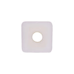 #6 White Nylon Headlight Bezel Nut